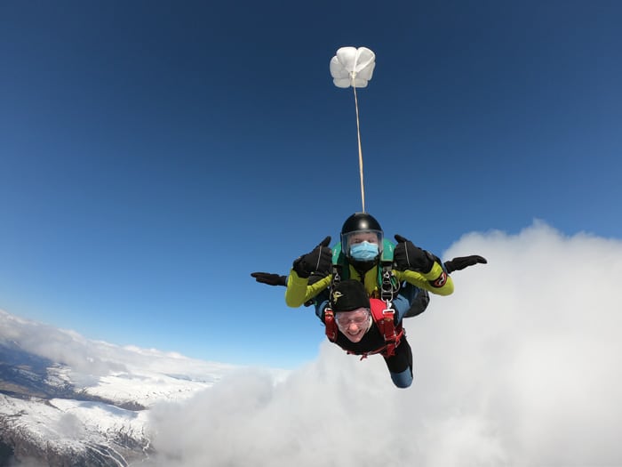 Fallskjermhopping og ekstremsport